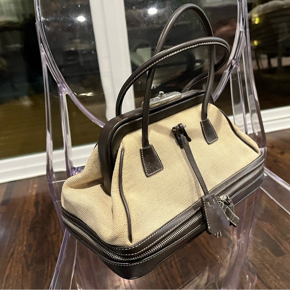 Prada Vintage Medicine Bag Canapa + Vitell with authenticity certificate card. - Picture 3 of 5